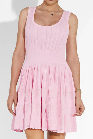 Sleeveless Eyelet Dress