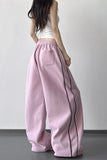 Wide-Leg Relaxed Casual Pants