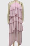 Layered Ruffle Casual Dress
