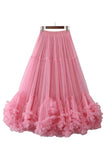 Layered Tulle Skirt
