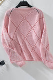 Sequin Embellished Knit Sweater