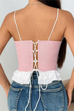 Stylish Ruffled Camisole Top