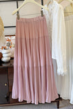 Elegant Tiered Maxi Skirt