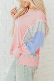 Stylish Color-Block Sweatshirt