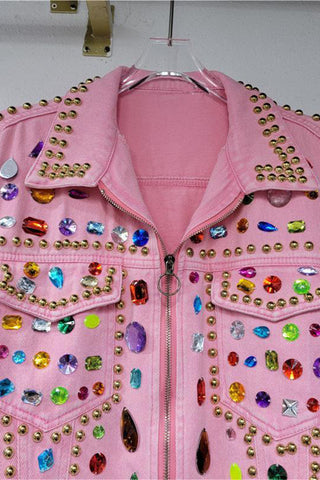 Embellished Studded Blazer