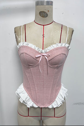Stylish Ruffled Camisole Top