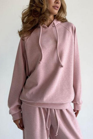 Relaxed Hoodie and Pants Set