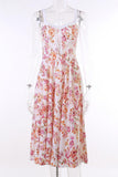 Floral Corset Casual Dress