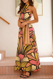 Halter Maxi Vacation Dress