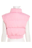 Zip-Front Quilted Vest