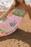 Sleeveless Floral Maxi Dress