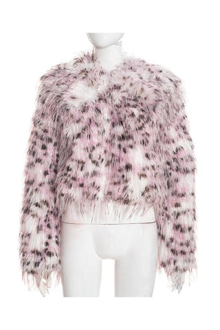 Faux Fur Statement Jacket