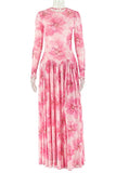 Floral Elegance Evening Dress