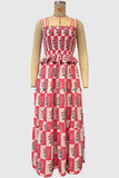 Tiered Floral Maxi Dress