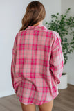 Button-Down Plaid Shirt