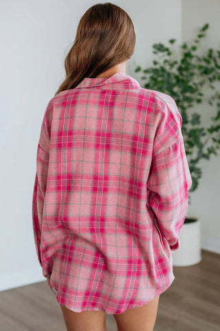 Button-Down Plaid Shirt