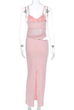Sleek Cutout Evening Dress