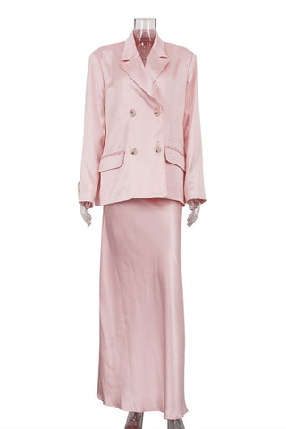 Elegant Two-Piece Skirt Set