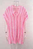 Breezy Knit V-Neck Cover-Up