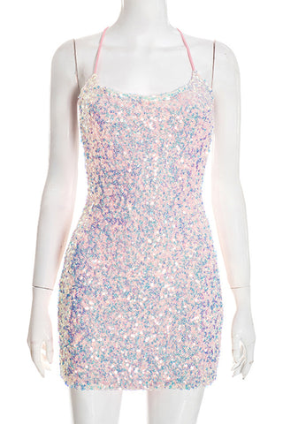 Sparkling Sequin Mini Dress