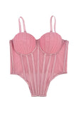 Elegant Bustier Tank Top
