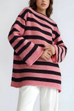 Striped Oversized Sweater