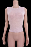 Sleeveless Knit Tank Top