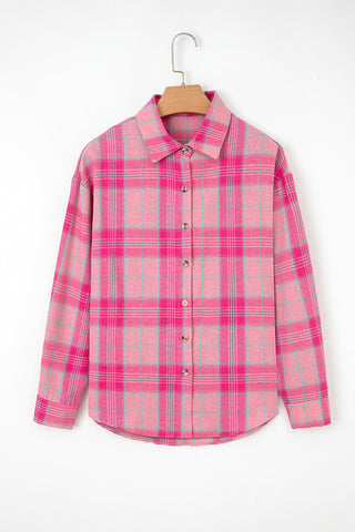 Button-Down Plaid Shirt