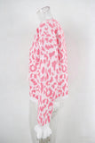 Tie-Front Leopard Print Cardigan