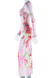 Floral Long Sleeve Dress