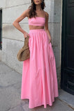 Elegant Two-Piece Skirt Set