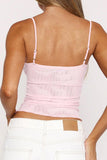 Lace Trim V-Neck Camisole