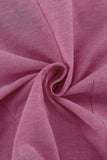 Button-Front Puff Sleeve Skirt Set