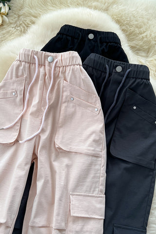 Utility Pocket Belted Pants