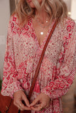 Bohemian Print Swing Dress