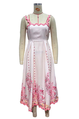 Floral Print Midi Dress