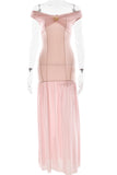 Off-Shoulder Evening Dress
