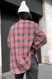 Casual Plaid Button-Up Shirt