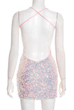 Sparkling Sequin Mini Dress