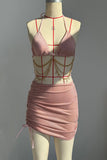 Chic Bikini Set with Mini Skirt Cover-Up