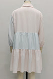 Button-Front Casual Dress