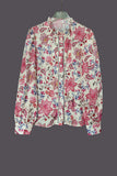 Floral Button-Down Blouse