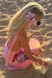 Floral Maxi Halter Dress