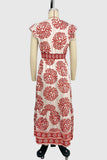 Floral Print Maxi Dress
