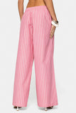 Striped Drawstring Pajama Pants