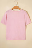 Knit V-Neck Top