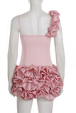 Ruffled Night-Out Dress