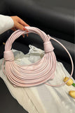 Sleek Stacked Handle Handbag