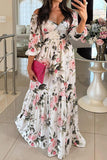 Floral Maxi Casual Dress