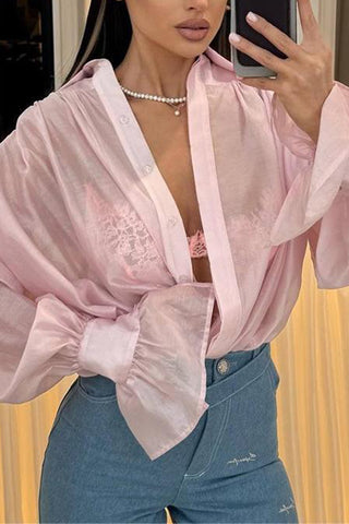 Elegant Button-Up Blouse